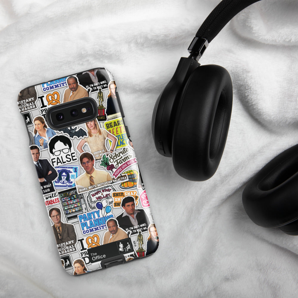 The Office Collage Pattern Samsung Case