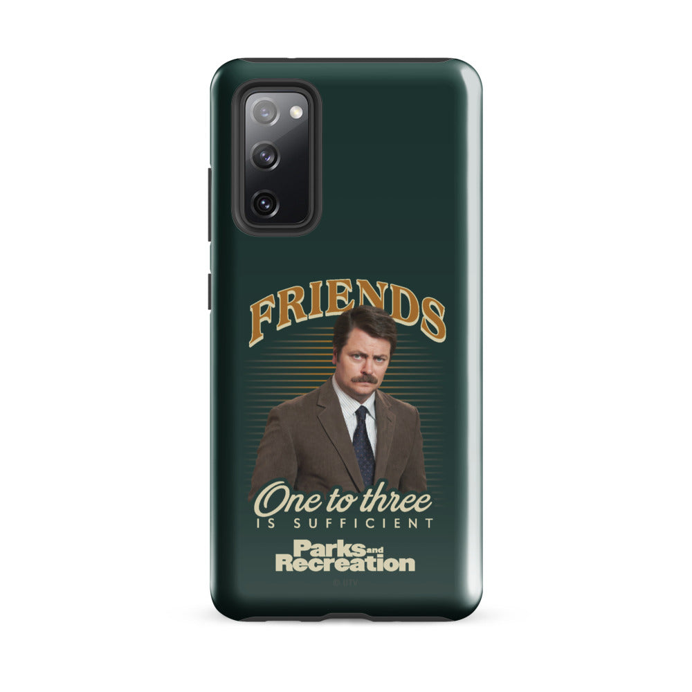 Parks and Recreation Friends One To Three Samsung Case