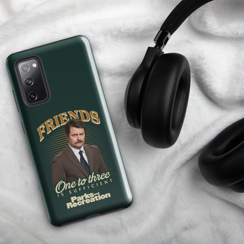 Parks and Recreation Friends One To Three Samsung Case