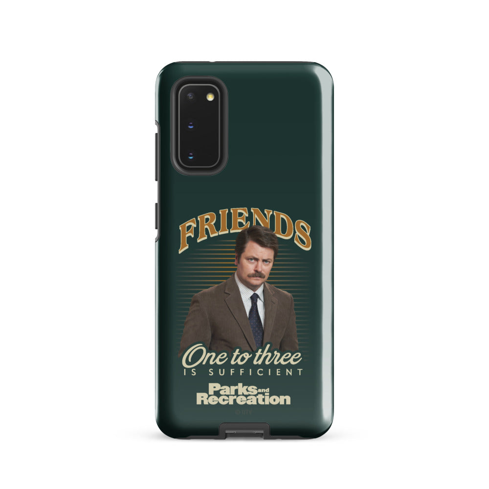 Parks and Recreation Friends One To Three Samsung Case