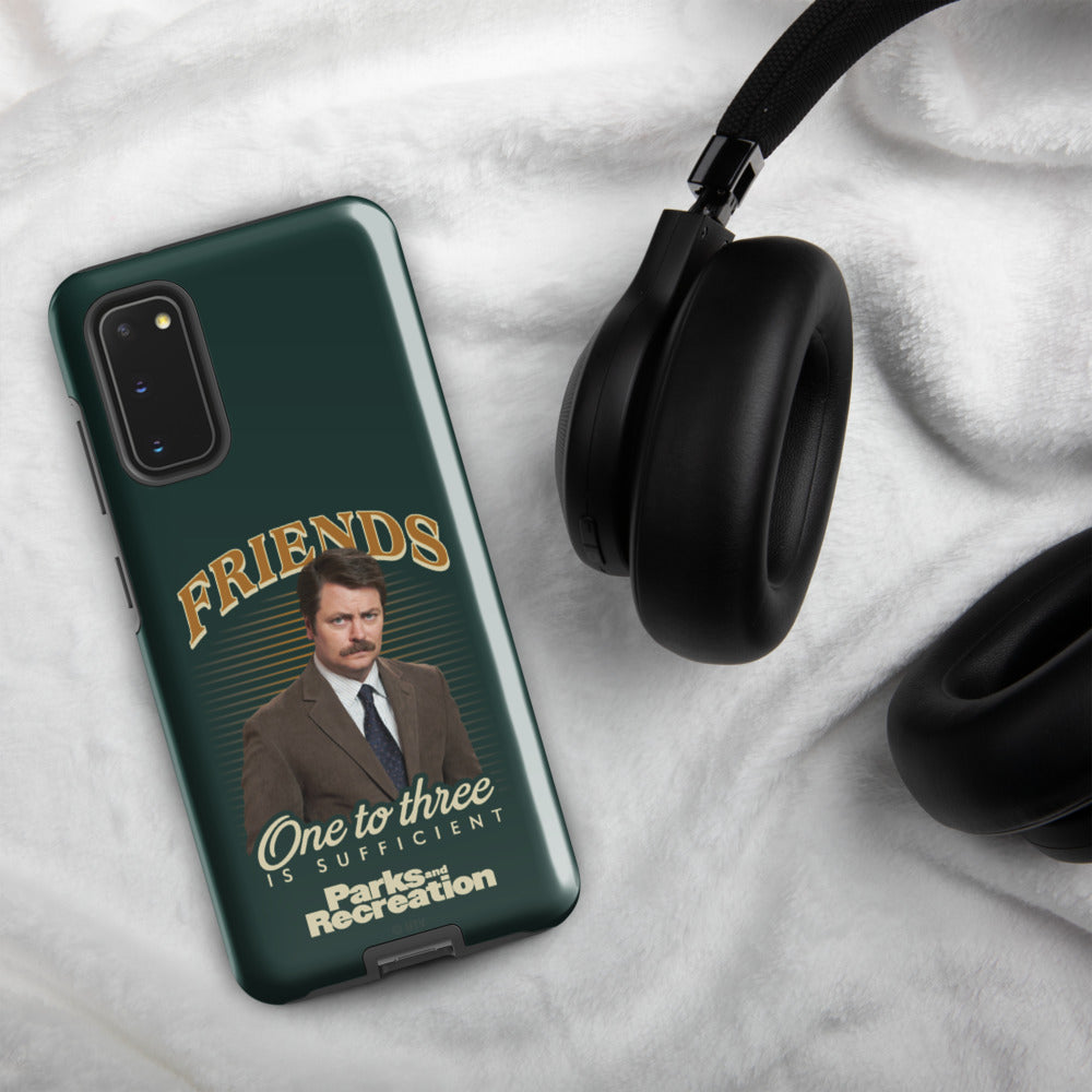 Parks and Recreation Friends One To Three Samsung Case