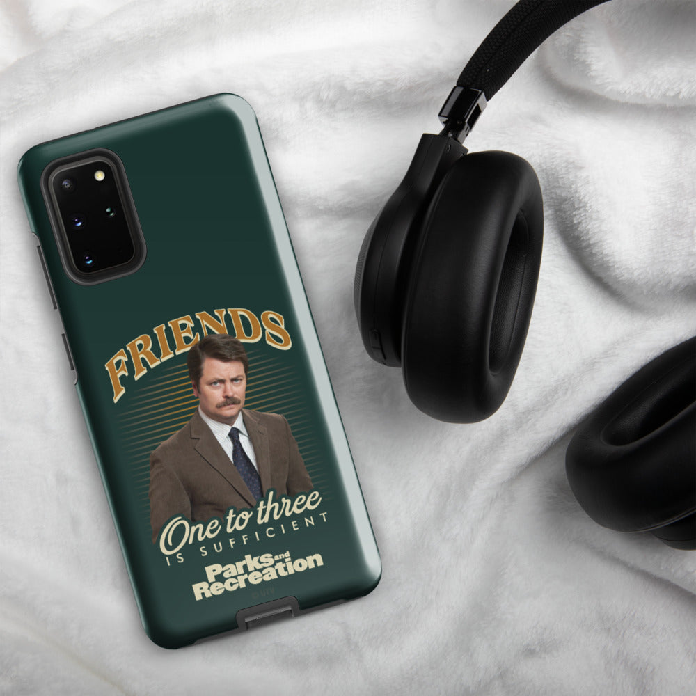 Parks and Recreation Friends One To Three Samsung Case