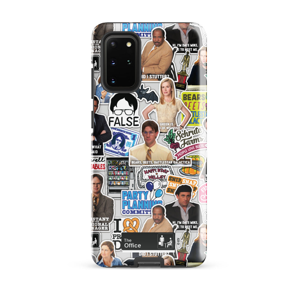 The Office Collage Pattern Samsung Case