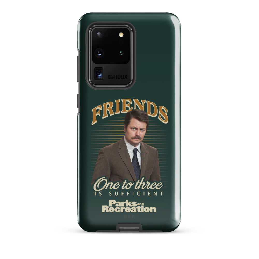 Parks and Recreation Friends One To Three Samsung Case