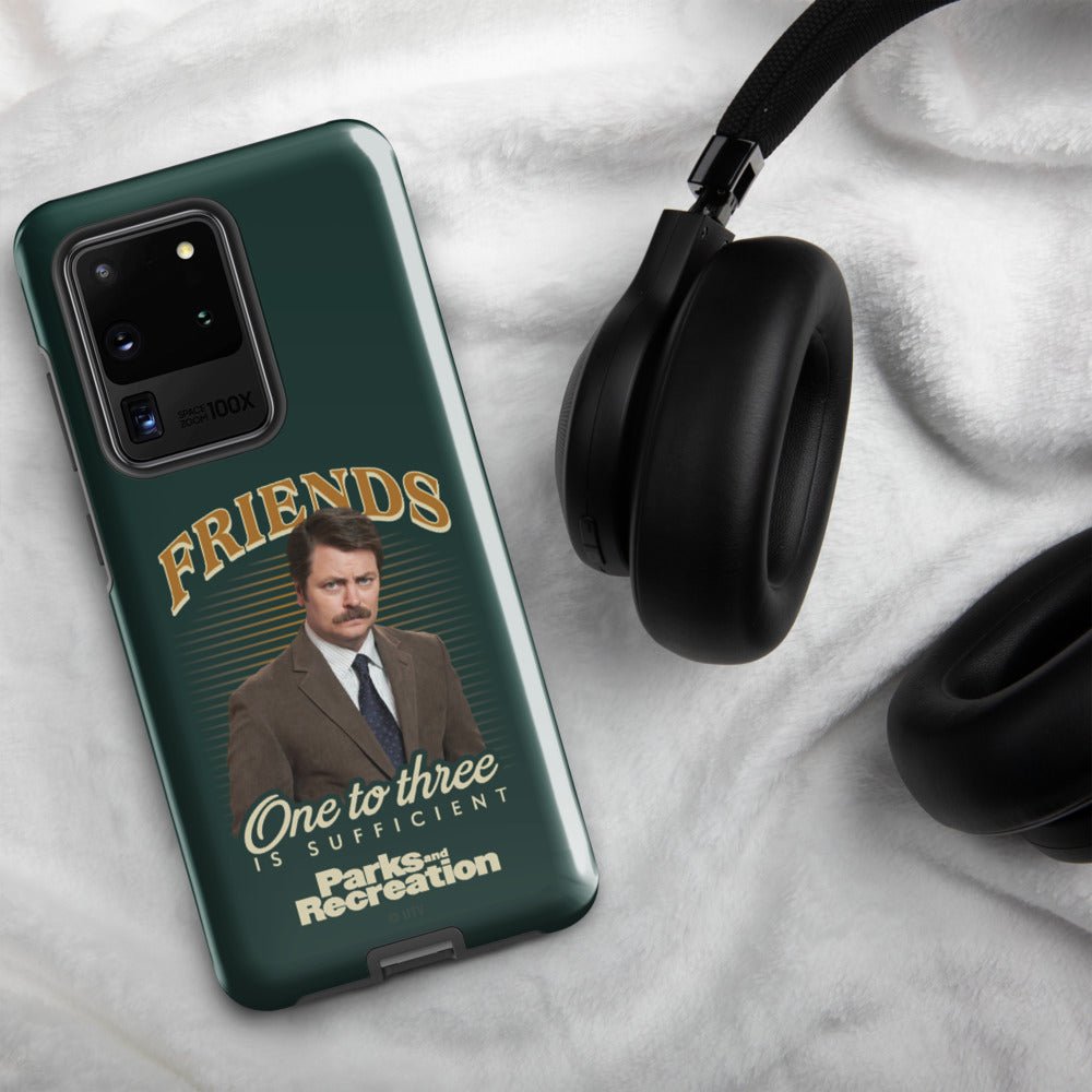 Parks and Recreation Friends One To Three Samsung Case