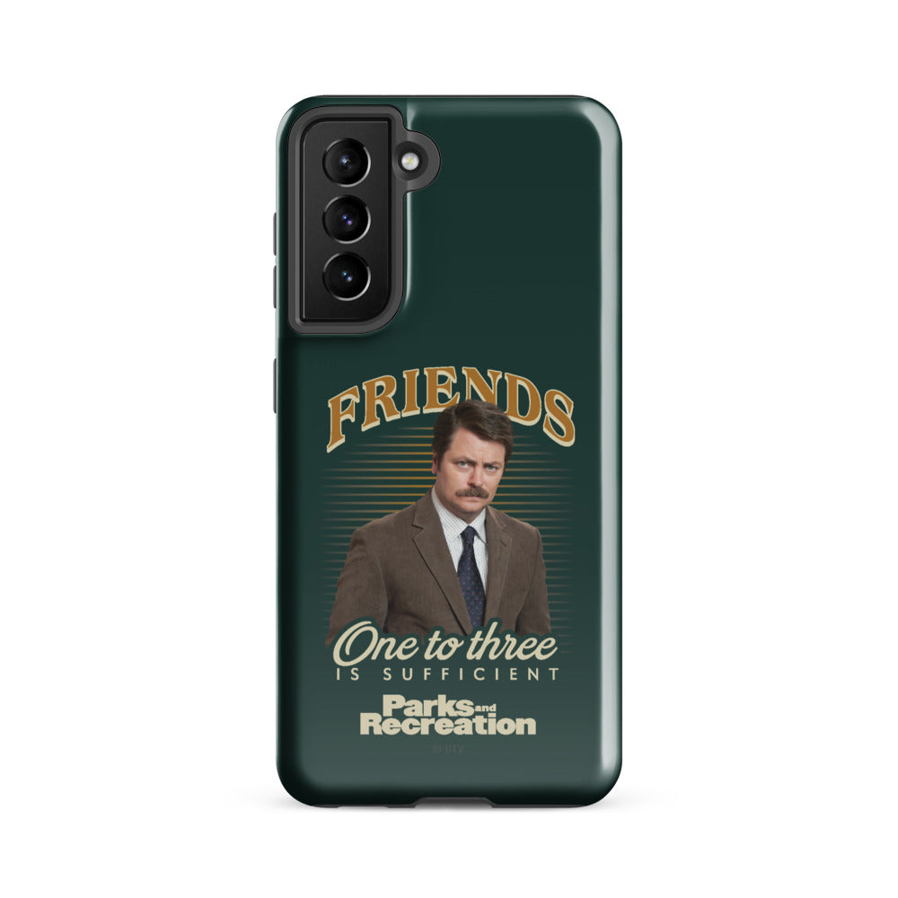 Parks and Recreation Friends One To Three Samsung Case