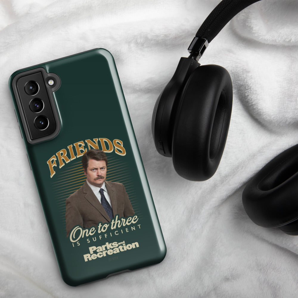 Parks and Recreation Friends One To Three Samsung Case