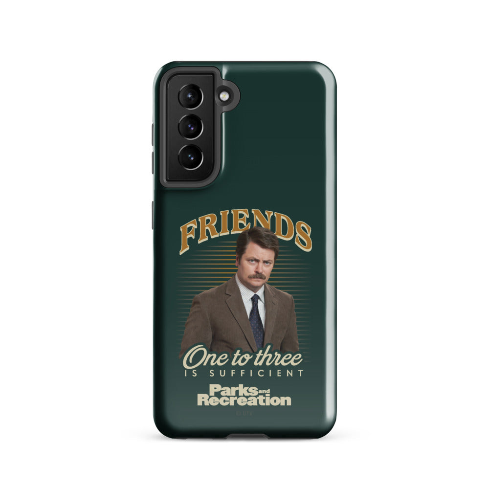 Parks and Recreation Friends One To Three Samsung Case