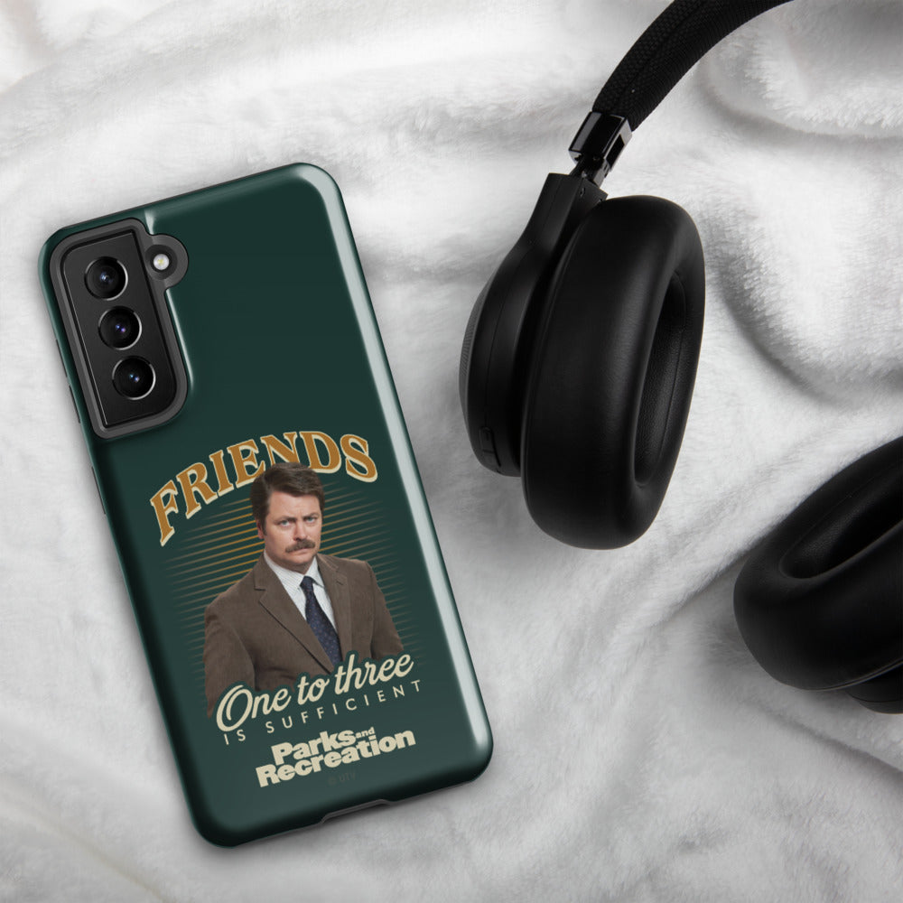 Parks and Recreation Friends One To Three Samsung Case