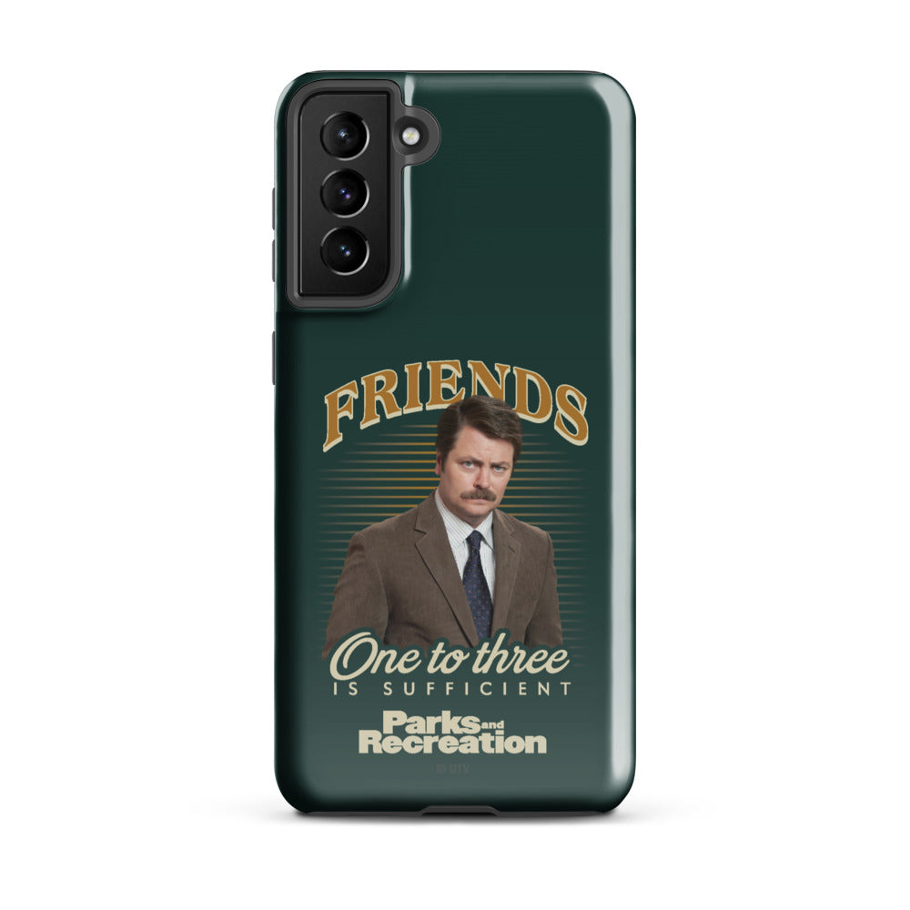 Parks and Recreation Friends One To Three Samsung Case