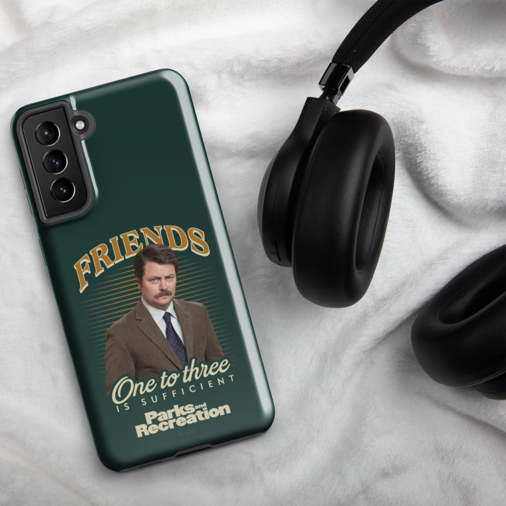 Parks and Recreation Friends One To Three Samsung Case