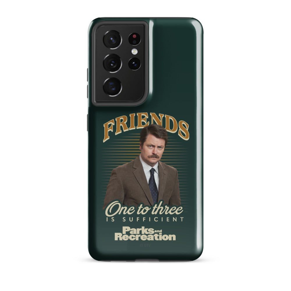 Parks and Recreation Friends One To Three Samsung Case