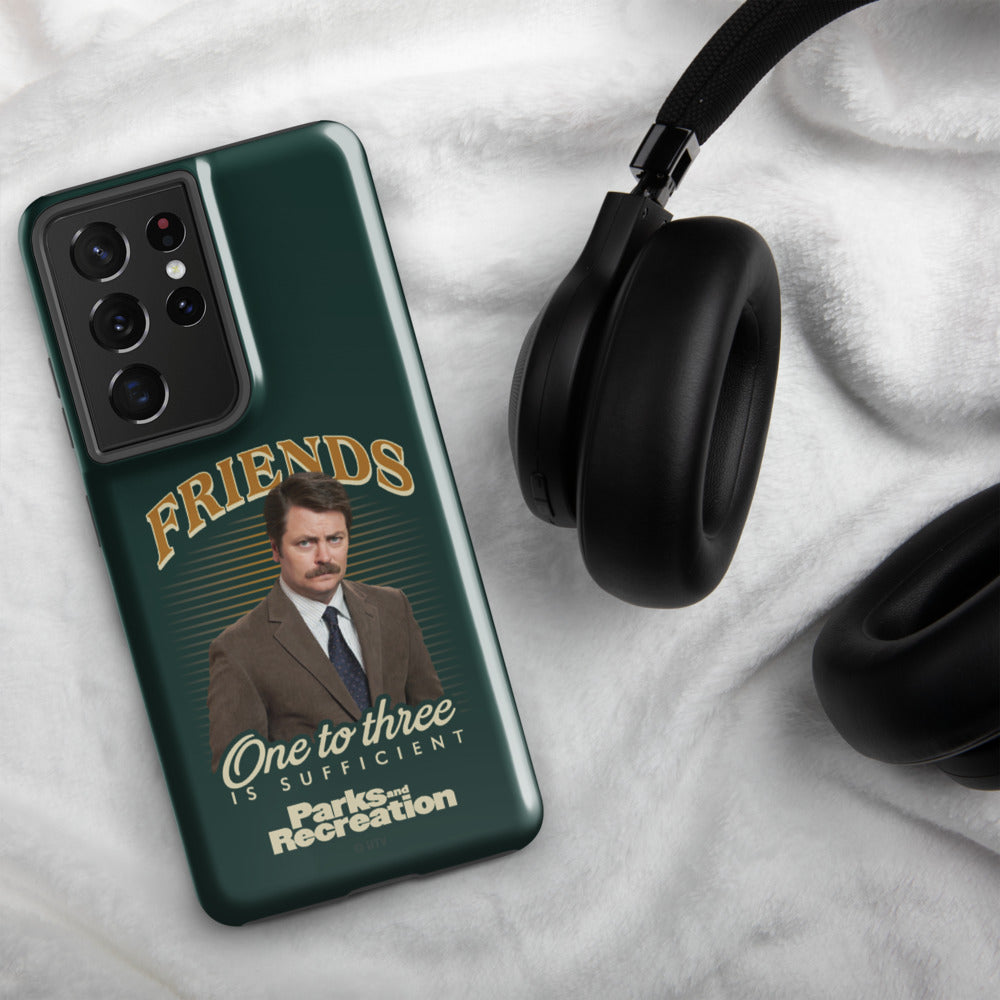 Parks and Recreation Friends One To Three Samsung Case