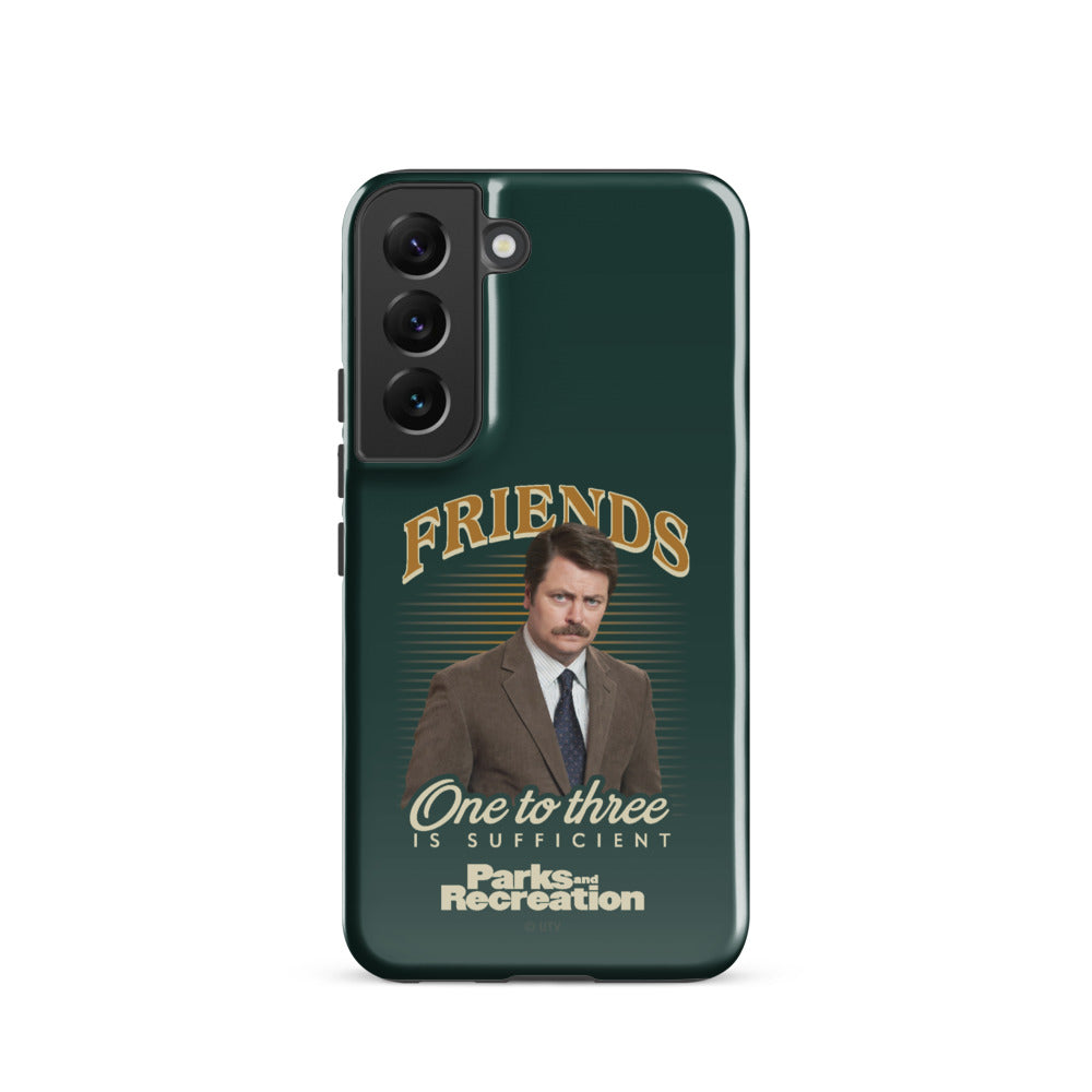 Parks and Recreation Friends One To Three Samsung Case