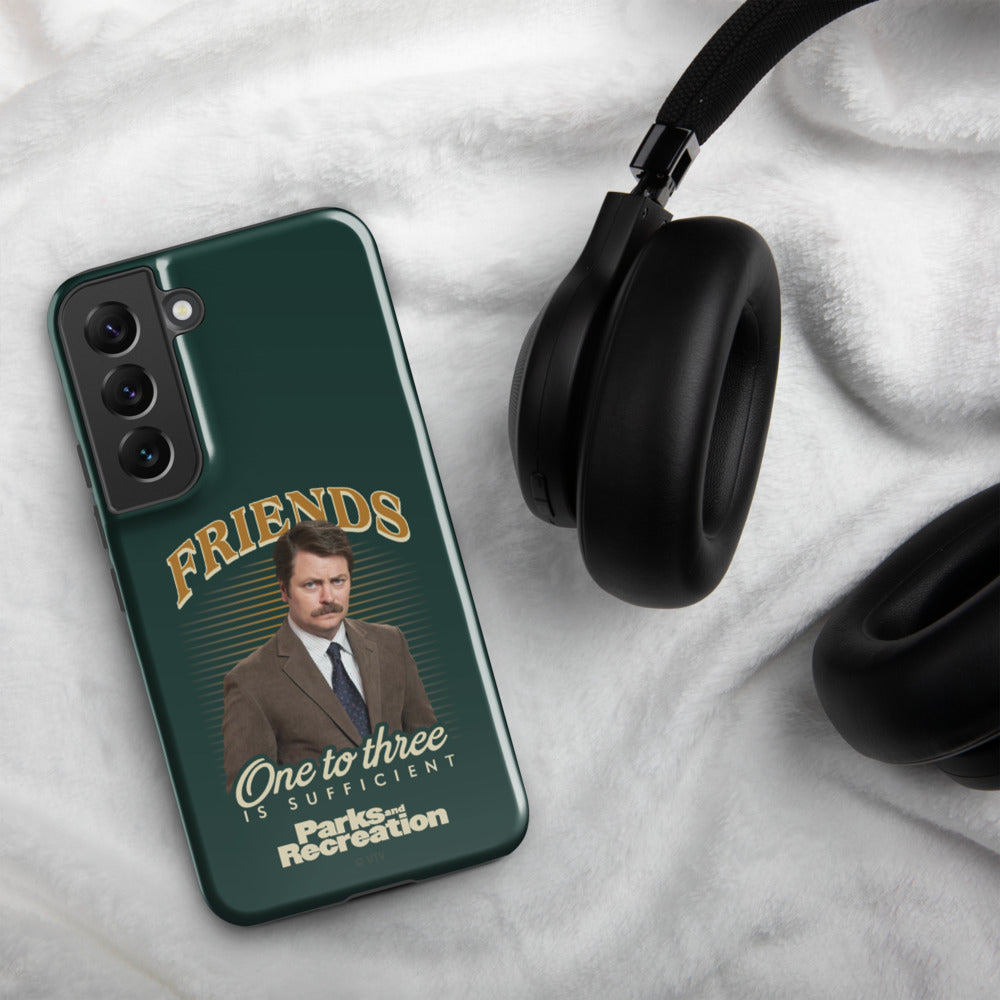 Parks and Recreation Friends One To Three Samsung Case