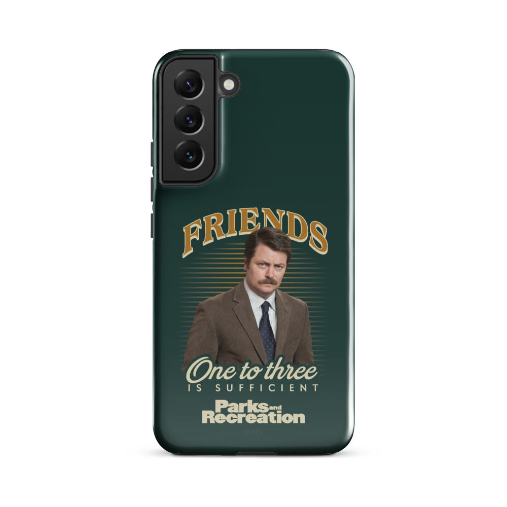 Parks and Recreation Friends One To Three Samsung Case