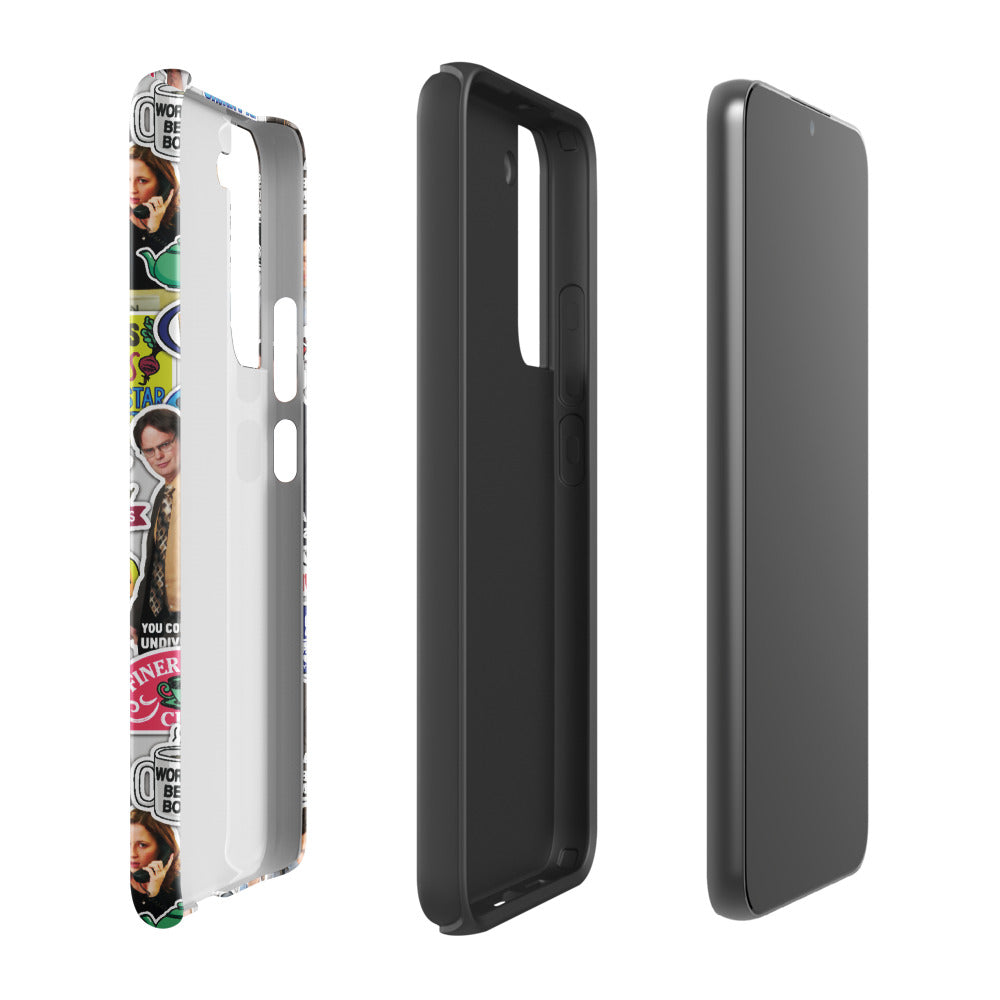 The Office Collage Pattern Samsung Case