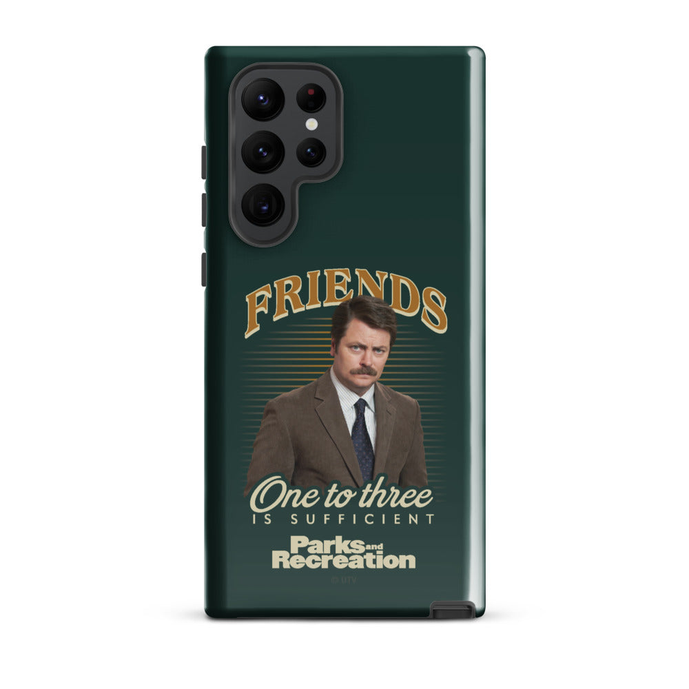 Parks and Recreation Friends One To Three Samsung Case