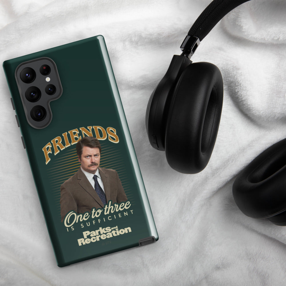 Parks and Recreation Friends One To Three Samsung Case