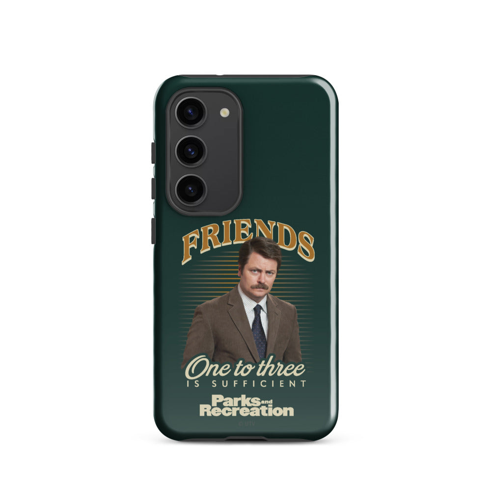 Parks and Recreation Friends One To Three Samsung Case