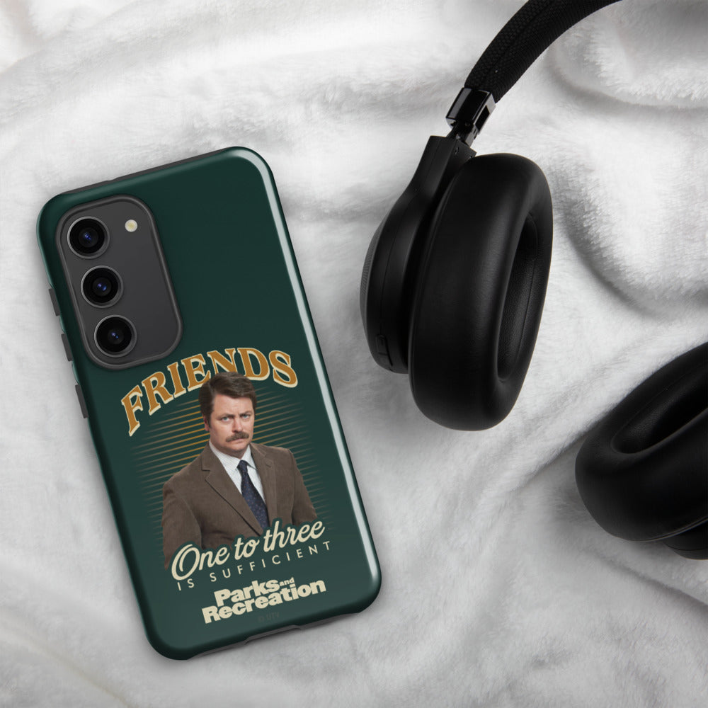 Parks and Recreation Friends One To Three Samsung Case