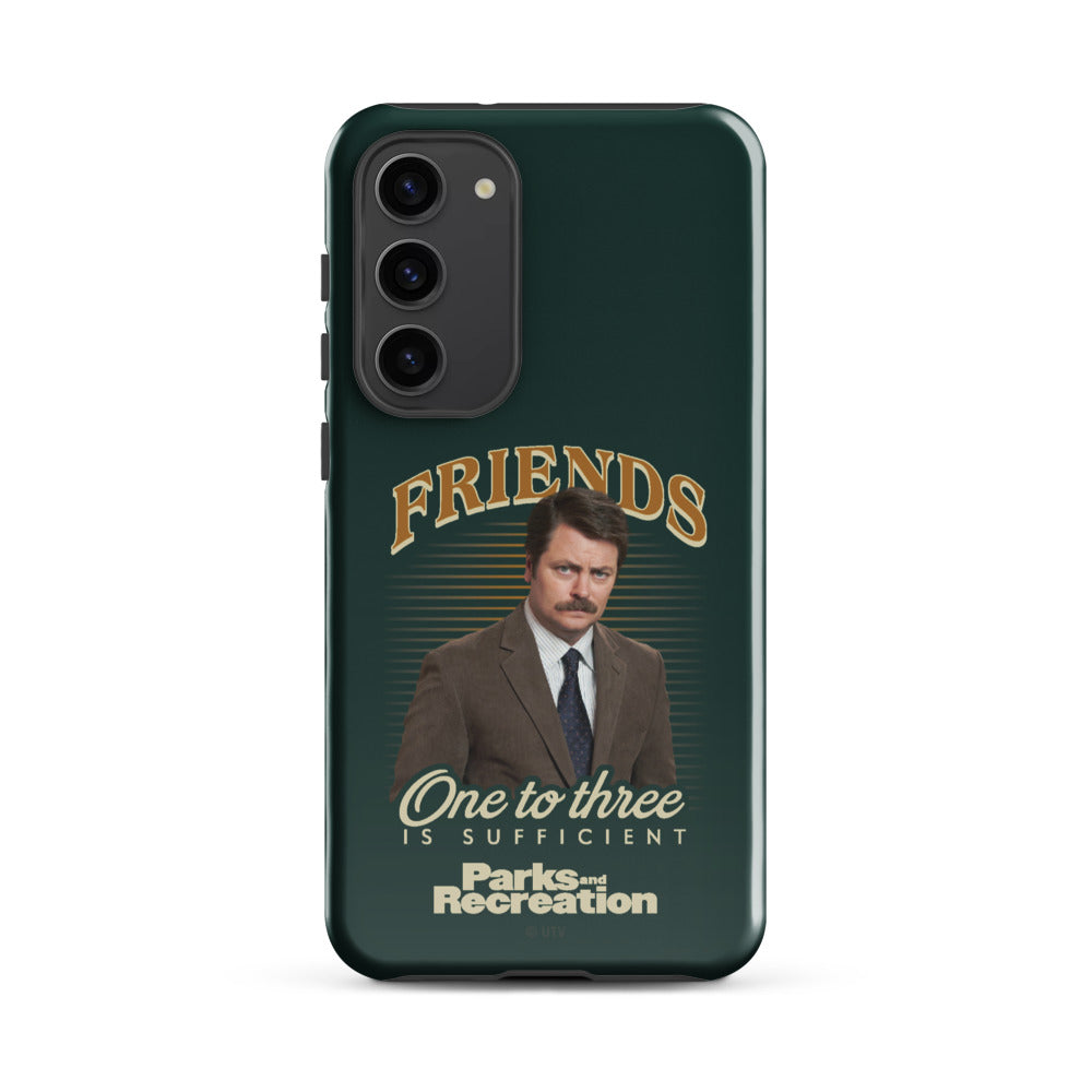 Parks and Recreation Friends One To Three Samsung Case