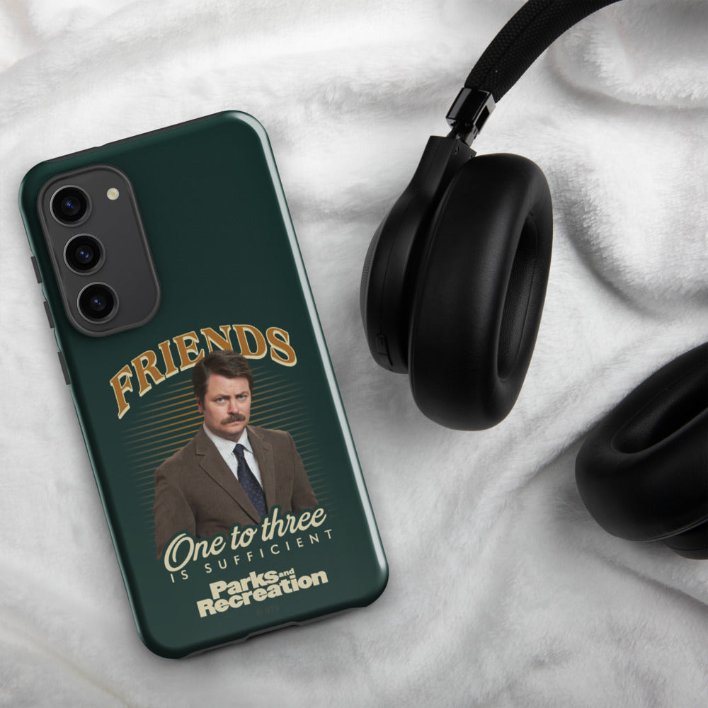 Parks and Recreation Friends One To Three Samsung Case