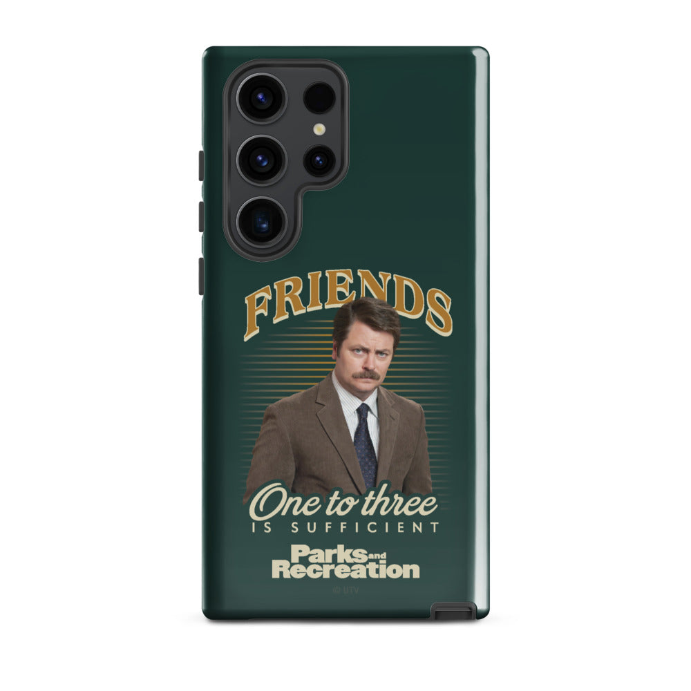 Parks and Recreation Friends One To Three Samsung Case