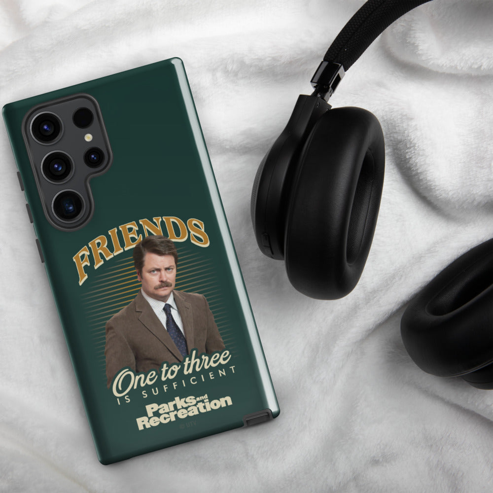 Parks and Recreation Friends One To Three Samsung Case