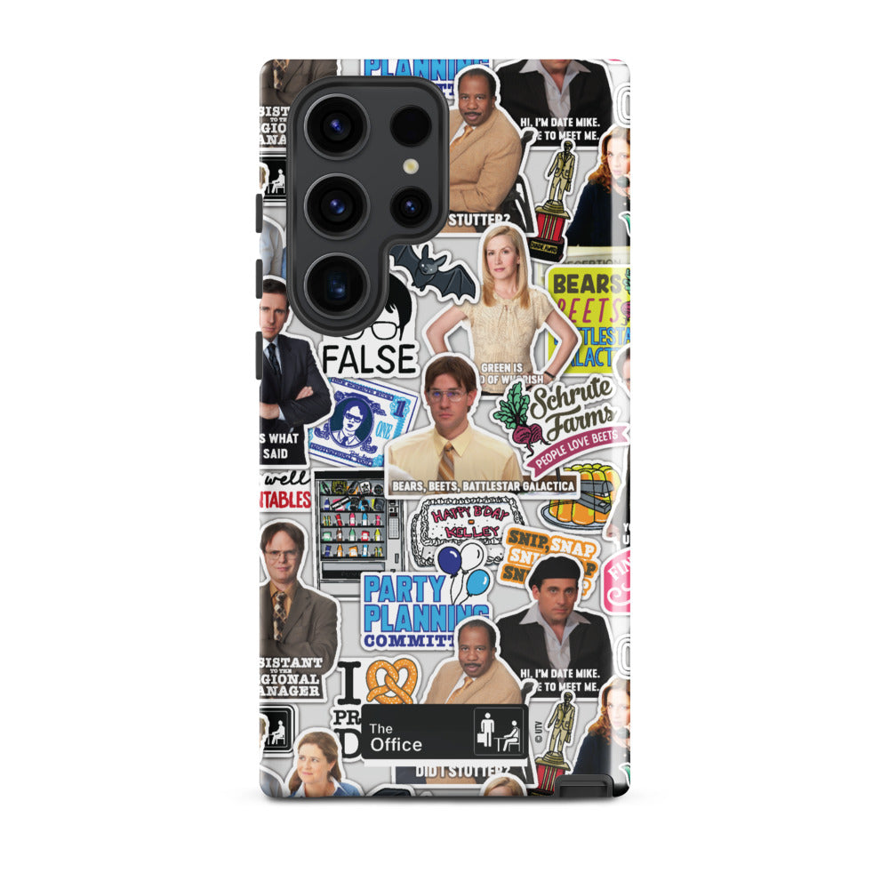 The Office Collage Pattern Samsung Case