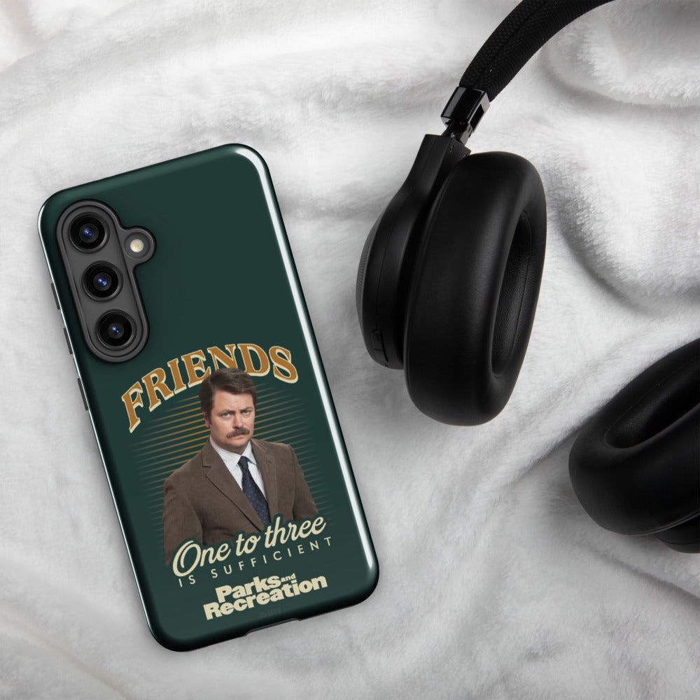 Parks and Recreation Friends One To Three Samsung Case