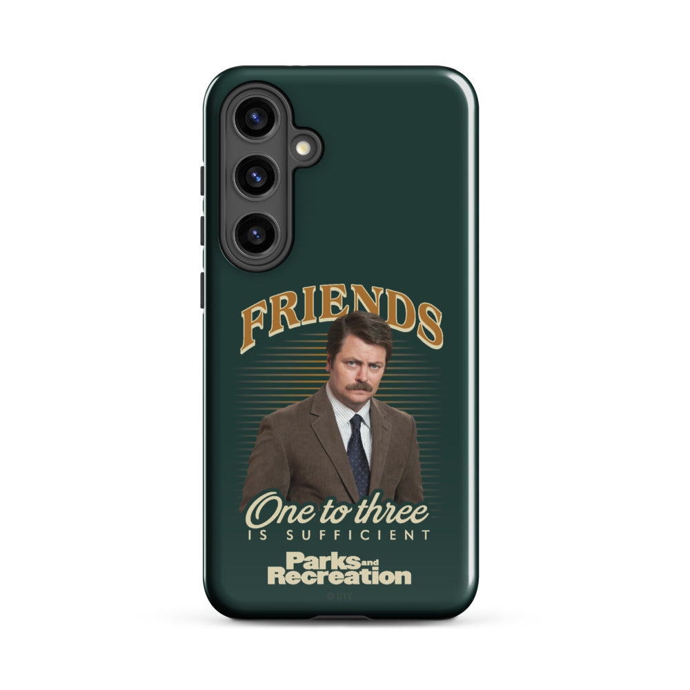 Parks and Recreation Friends One To Three Samsung Case