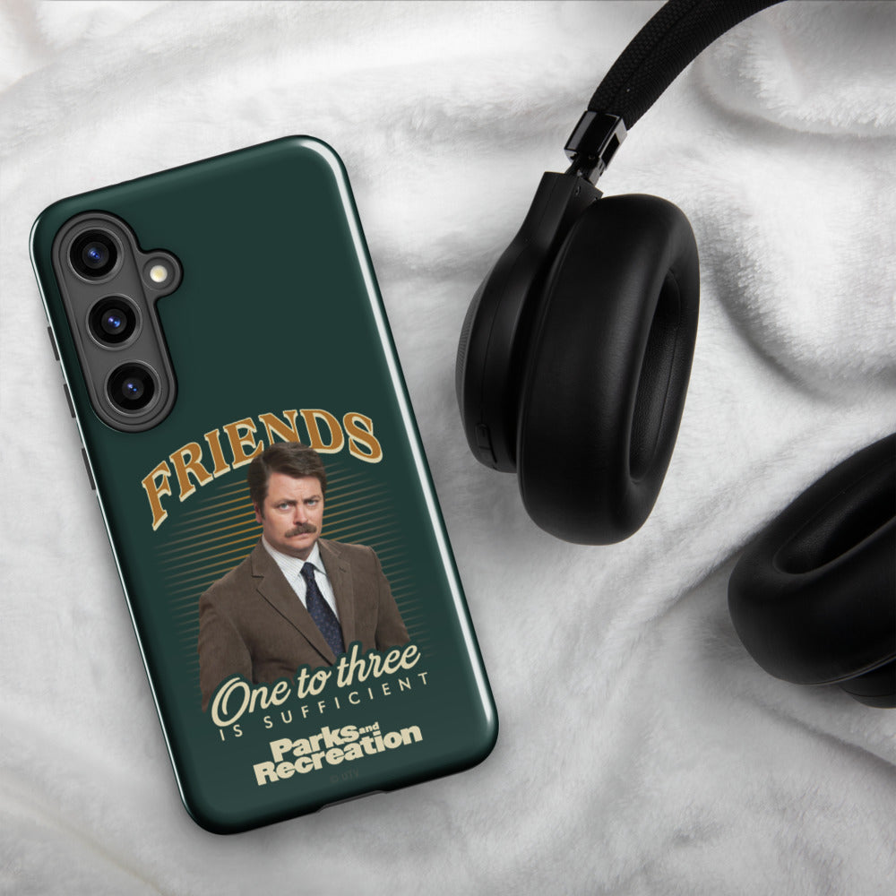 Parks and Recreation Friends One To Three Samsung Case