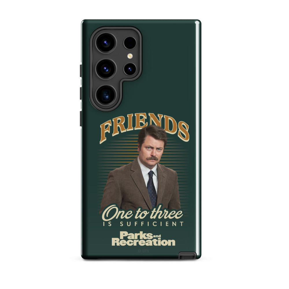 Parks and Recreation Friends One To Three Samsung Case