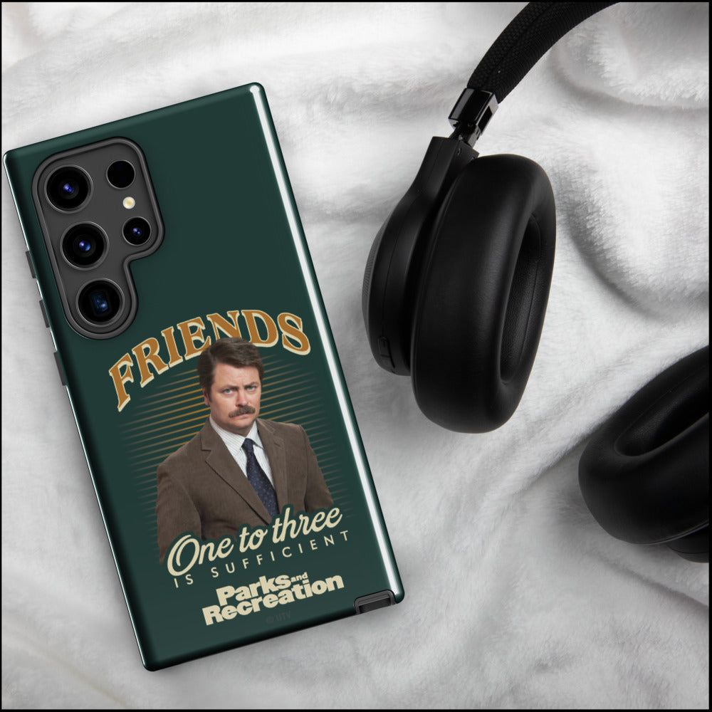 Parks and Recreation Friends One To Three Samsung Case