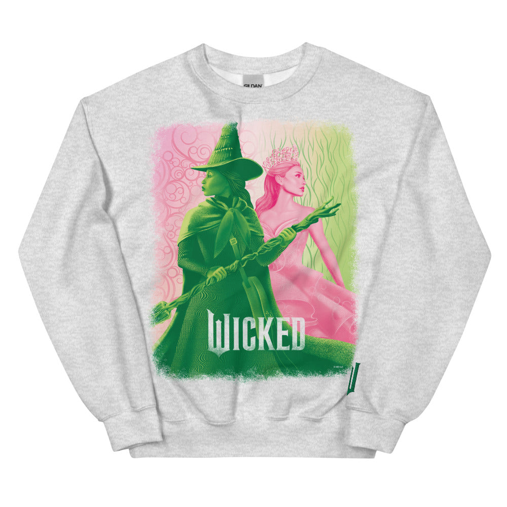 Wicked Elphaba & Glinda Crewneck Sweatshirt