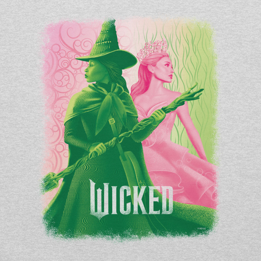 Wicked Elphaba & Glinda Crewneck Sweatshirt