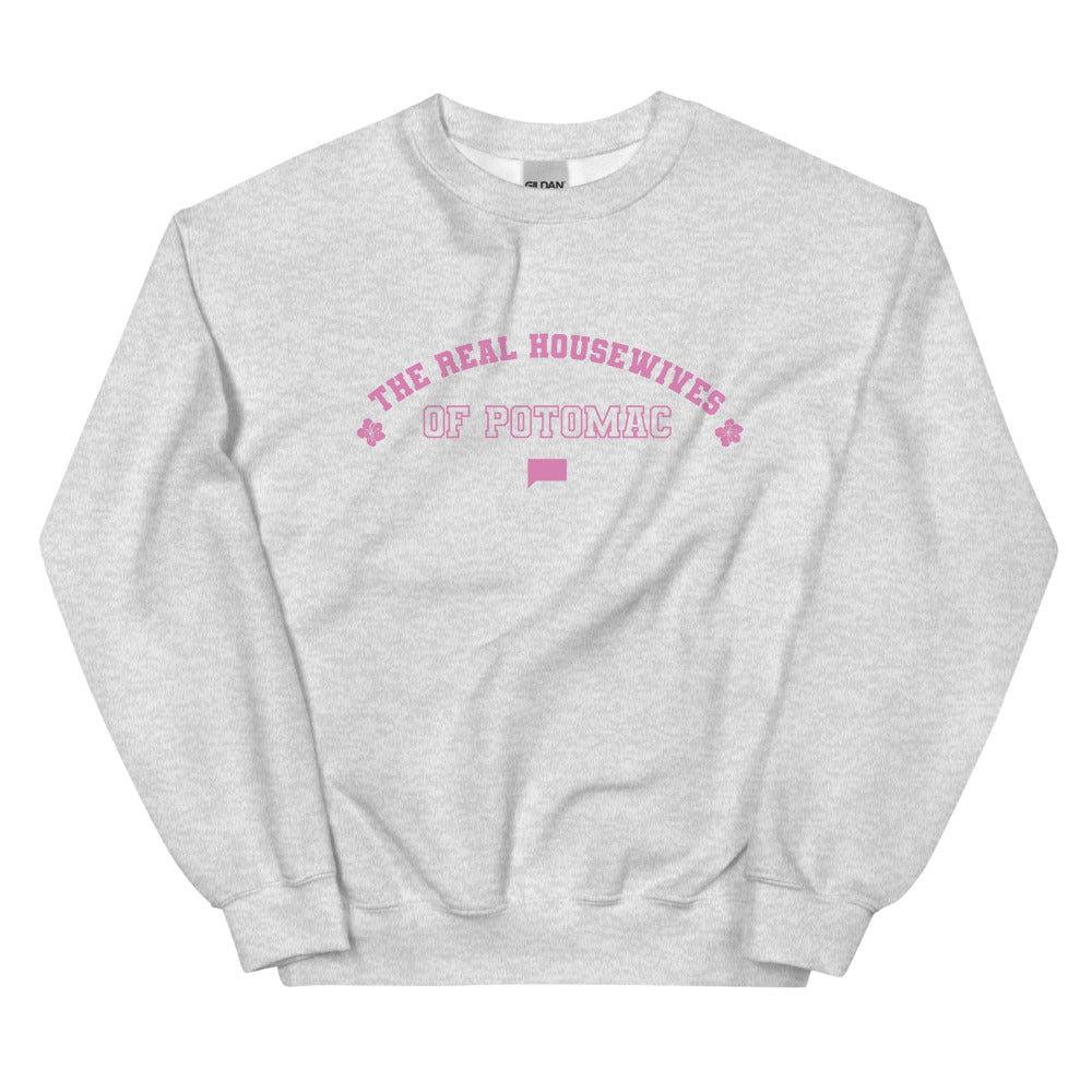 The Real Housewives of Potomac Varsity Crewneck