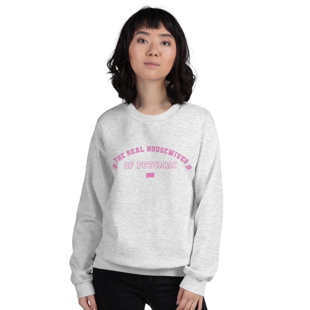 The Real Housewives of Potomac Varsity Crewneck