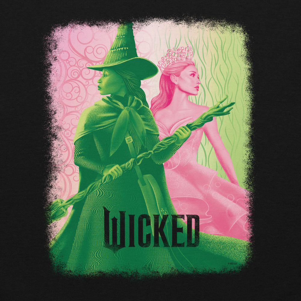 Wicked Elphaba & Glinda Crewneck Sweatshirt