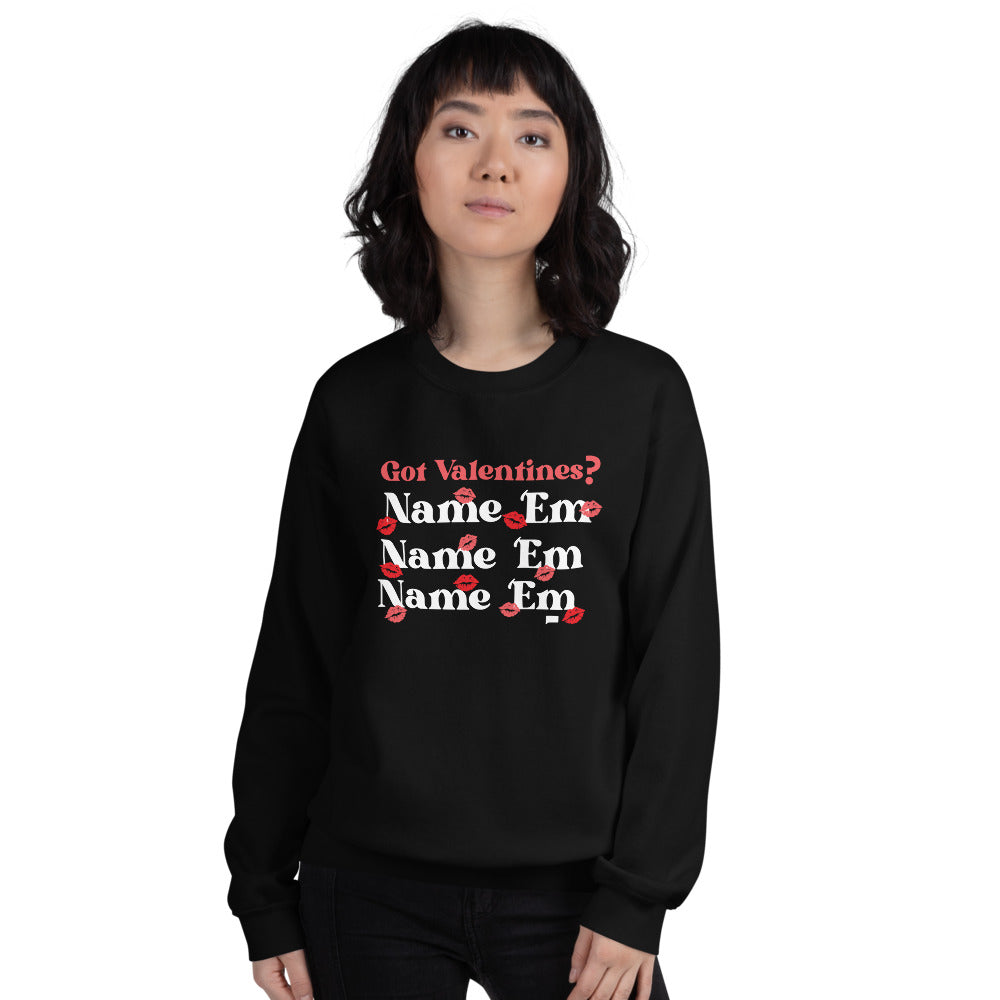 The Real Housewives of Beverly Hills Valentine's Name 'Em Crewneck Sweatshirt