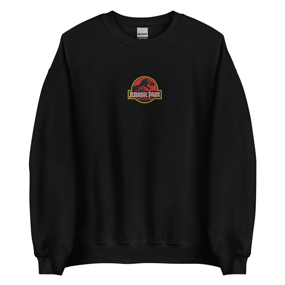 Jurassic Park Embroidered Crewneck Sweatshirt