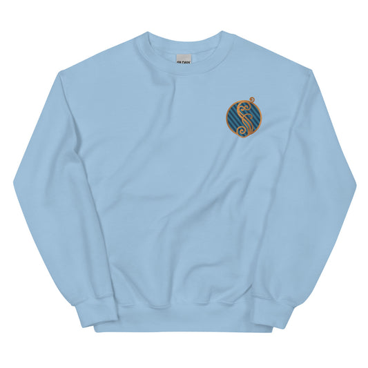 Wicked Shiz Seal Embroidered Crewneck Sweatshirt