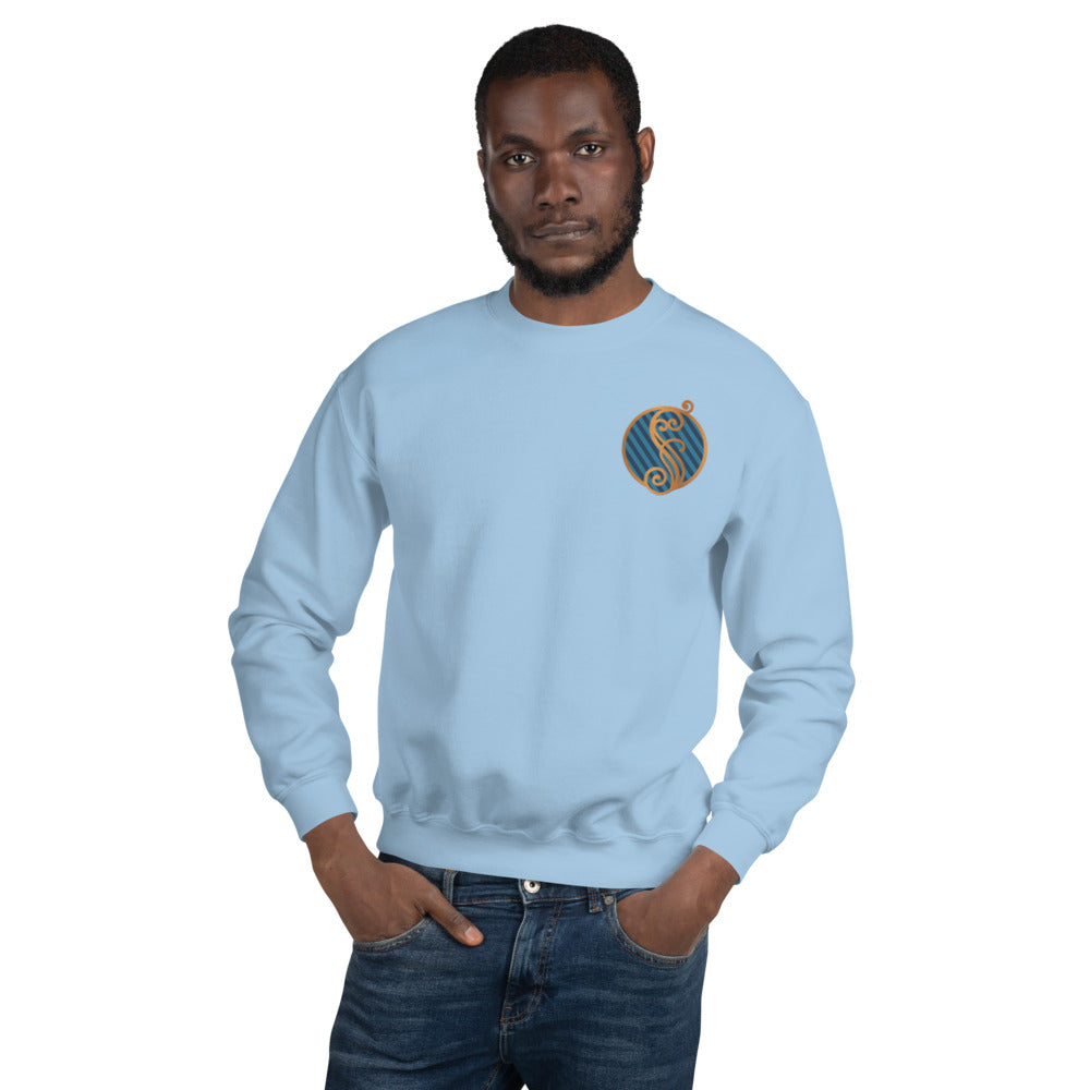 Wicked Shiz Seal Embroidered Crewneck Sweatshirt