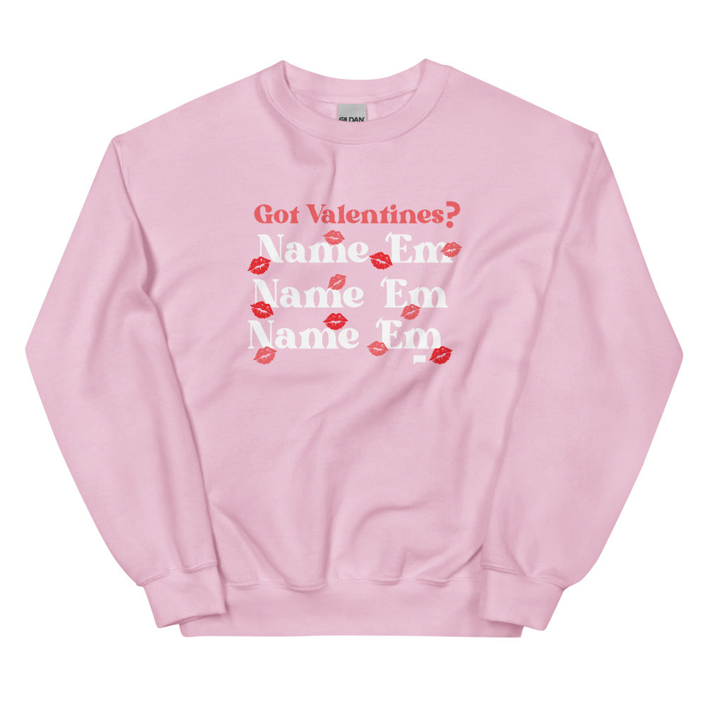 The Real Housewives of Beverly Hills Valentine's Name 'Em Crewneck Sweatshirt