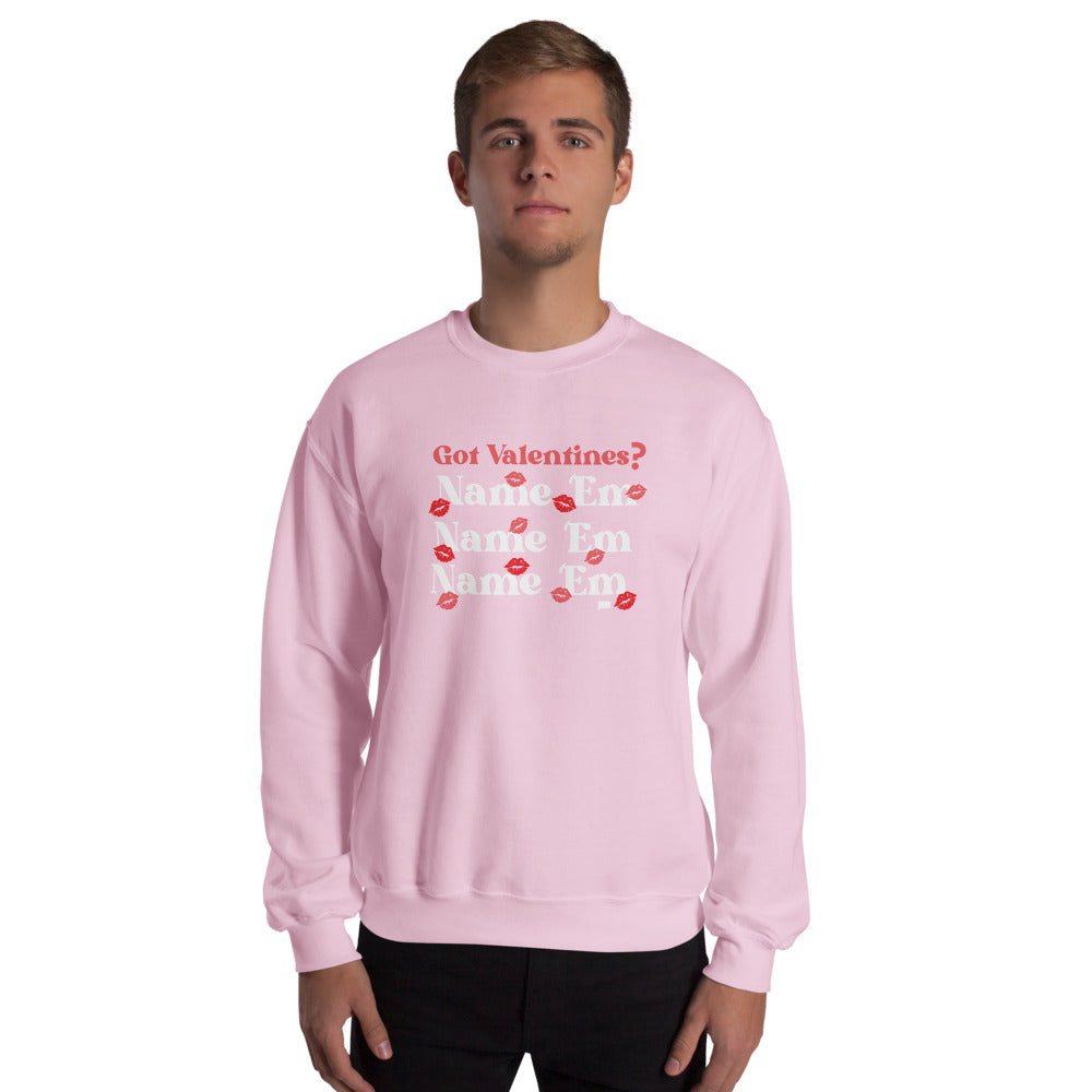 The Real Housewives of Beverly Hills Valentine's Name 'Em Crewneck Sweatshirt