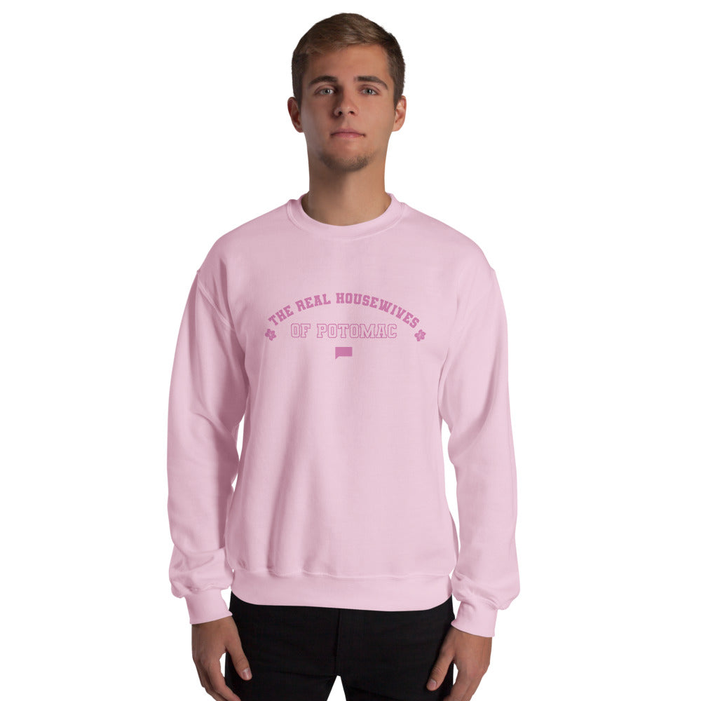 The Real Housewives of Potomac Varsity Crewneck