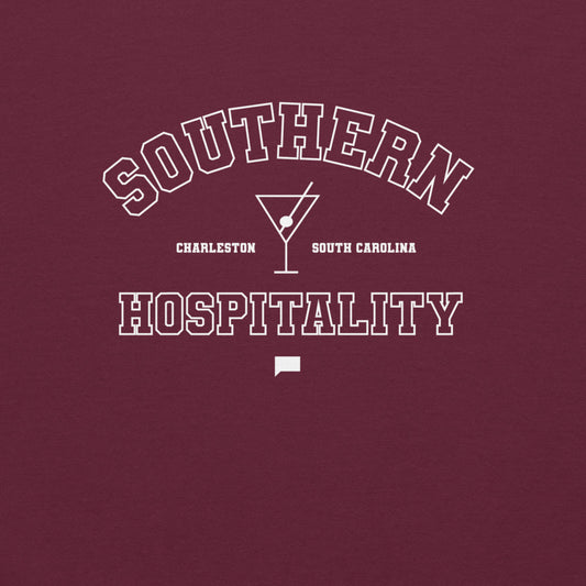 Southern Hospitality Varsity Charleston, SC Crewneck