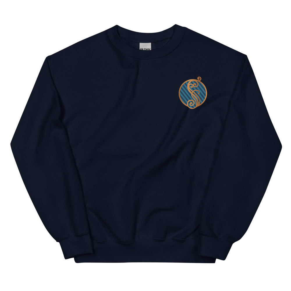 Wicked Shiz Seal Embroidered Crewneck Sweatshirt