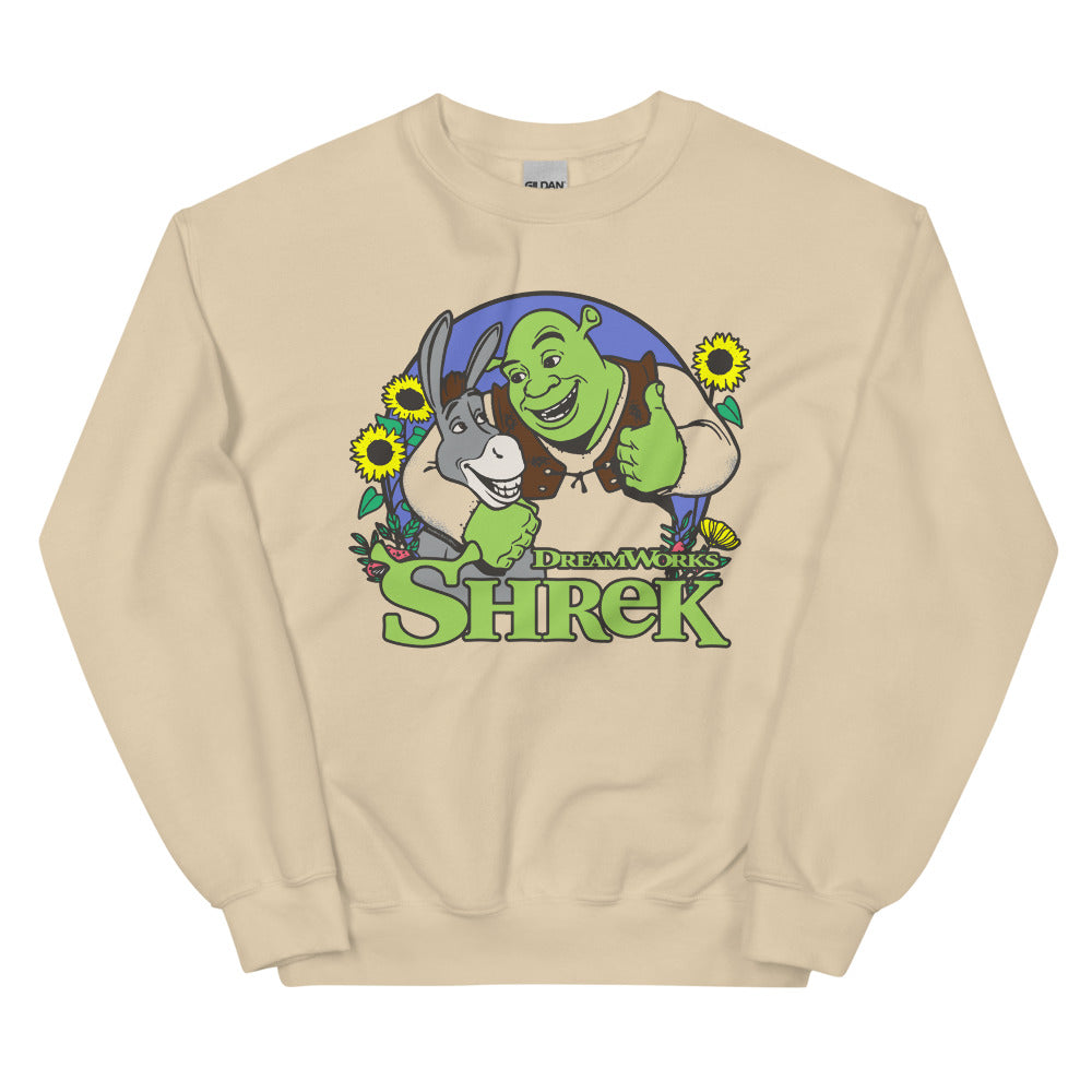 Shrek & Donkey Crewneck Sweatshirt